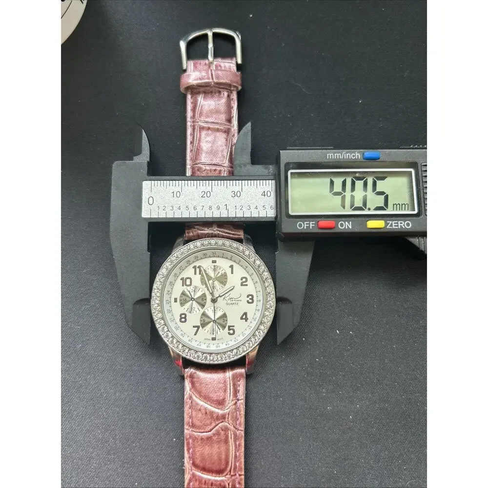 Kim Rogers Silver Tone Women’s Quartz Watch